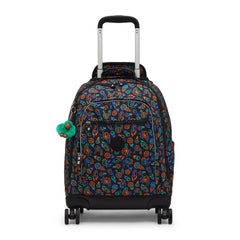 New Zea Printed 15" Laptop Rolling Backpack