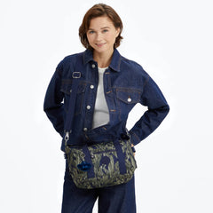 Art Mini Printed Shoulder Bag