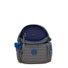 City Zip Small Printed Backpack