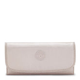 Money Land Metallic Snap Wallet