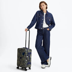 Spontaneous Small Printed Rolling Luggage