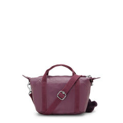 Art Compact Metallic Crossbody Bag