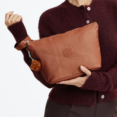 Naomi Large Metallic Pouch