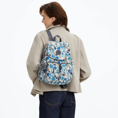 City Pocket Small Printed Backpack