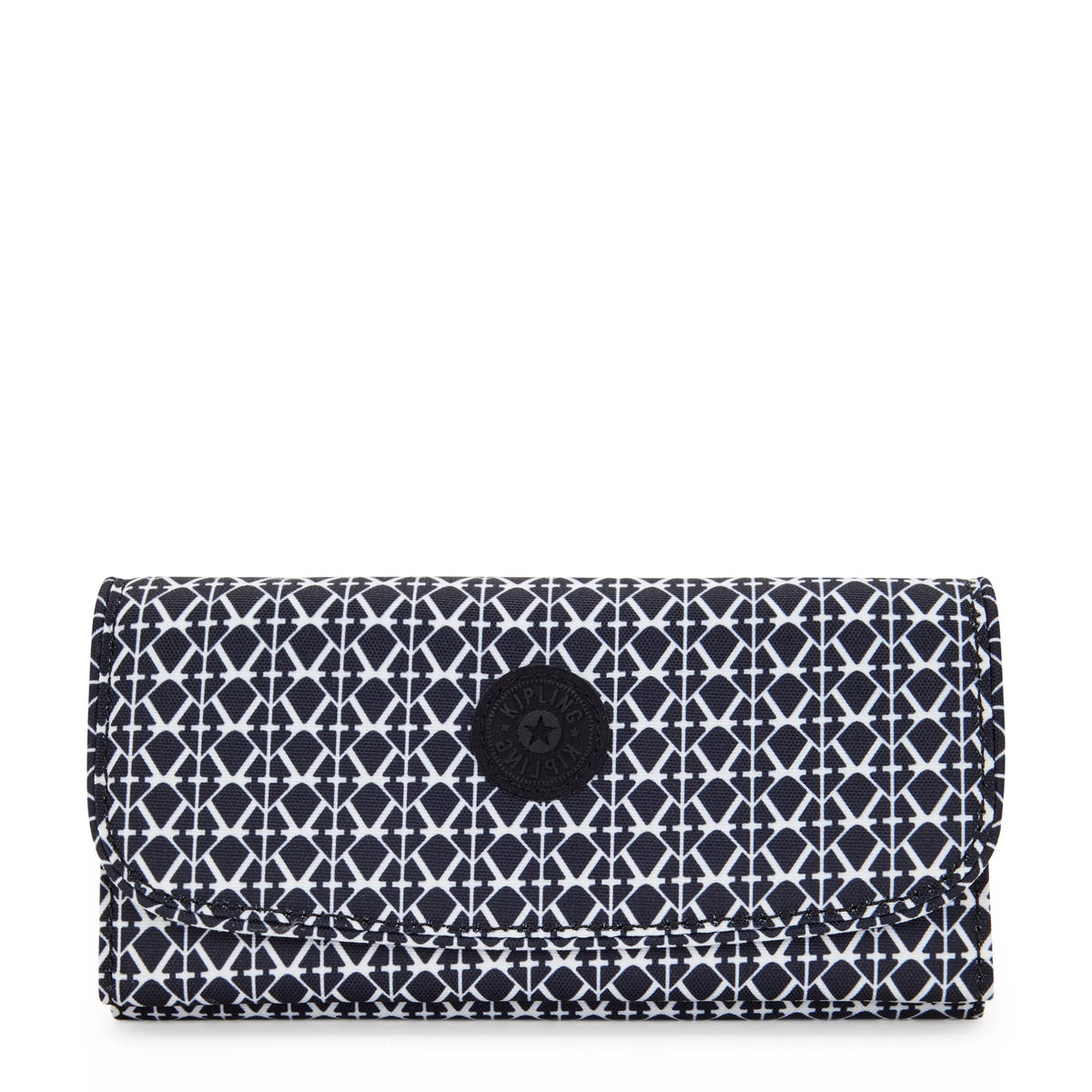 Money Land Printed Snap Wallet