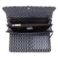 Money Land Printed Snap Wallet
