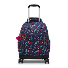 New Zea Printed 15" Laptop Rolling Backpack