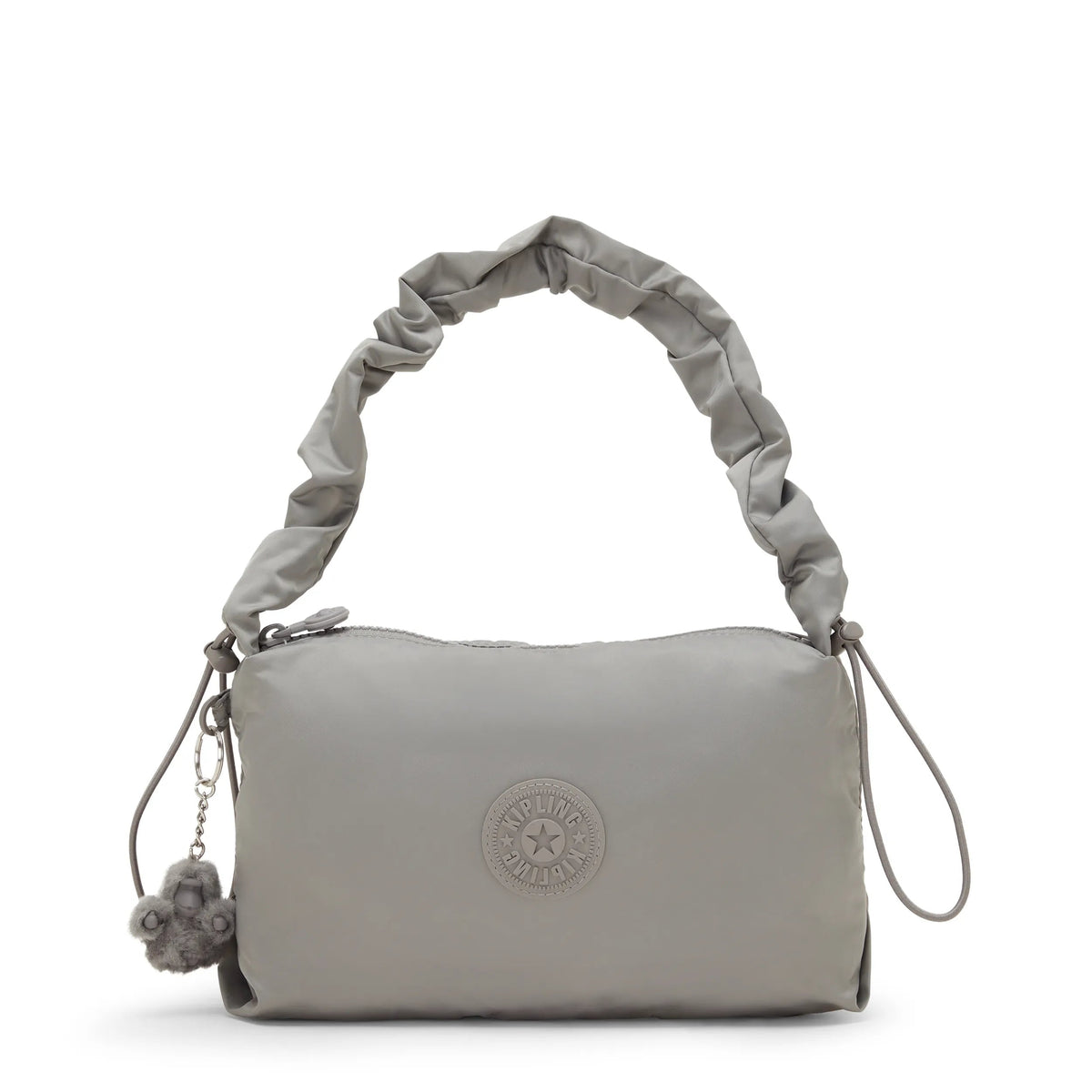 Eleni Smooth Satin Shoulder Bag
