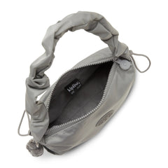 Eleni Smooth Satin Shoulder Bag