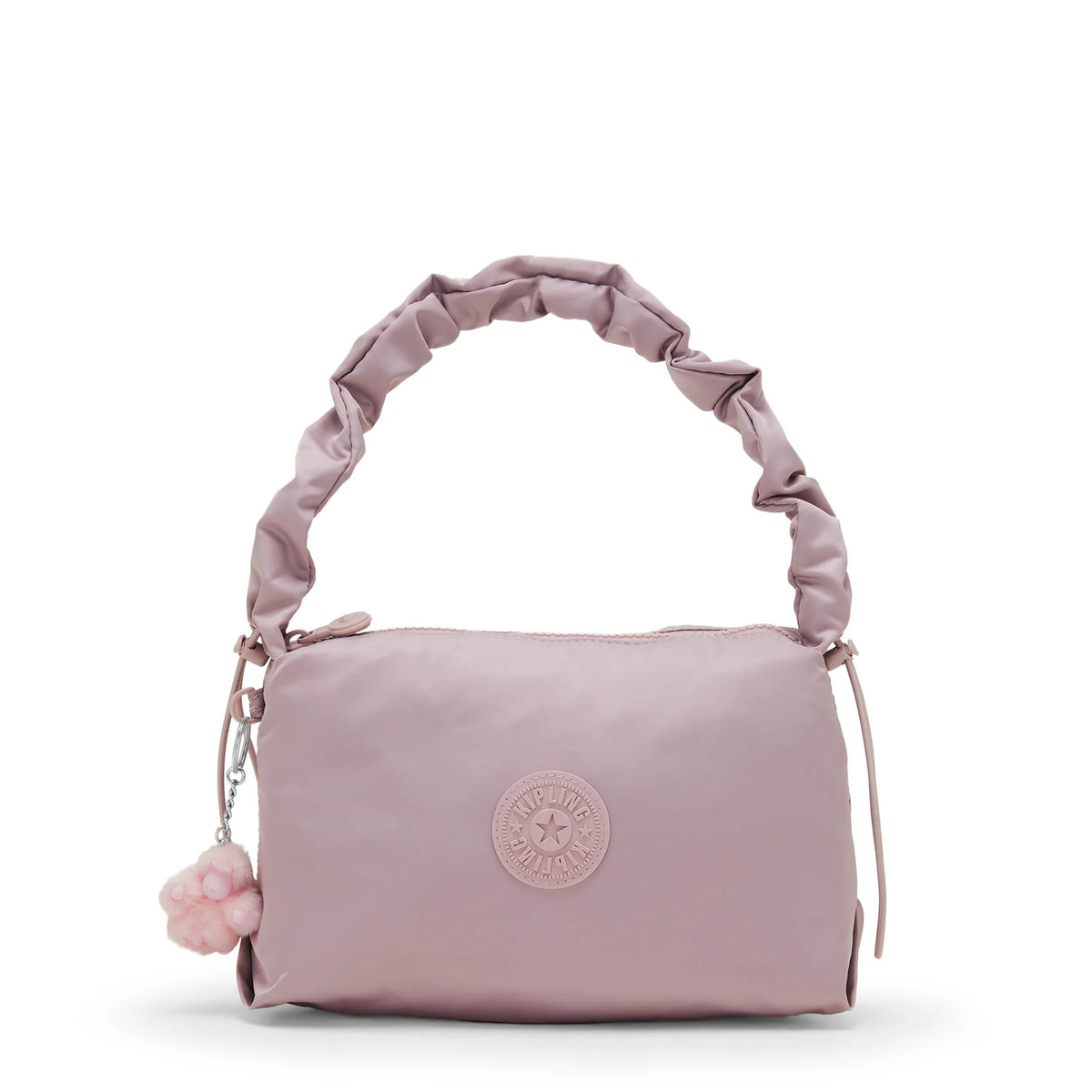 Eleni Smooth Satin Shoulder Bag