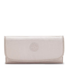 Money Land Metallic Snap Wallet