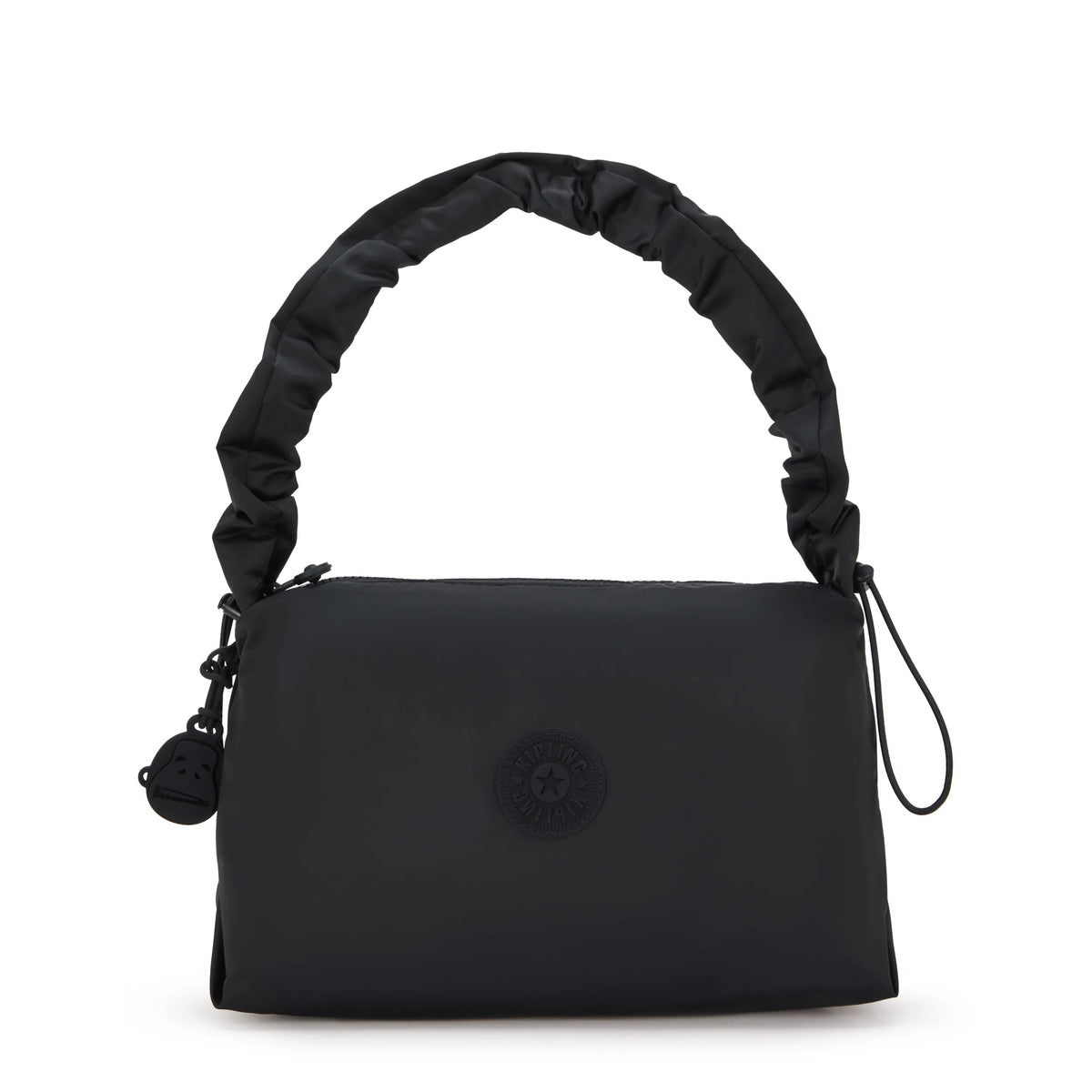 Eleni Medium Smooth Satin Shoulder Bag