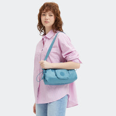 Elza Smooth Satin Crossbody Bag