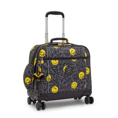 New Storia Printed 4-Wheeled Rolling Bag