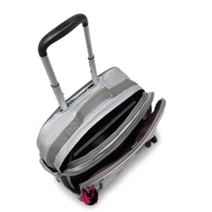 New Storia Metallic 4-Wheeled Rolling Bag