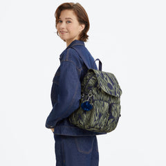 City Pocket Small Printed Backpack