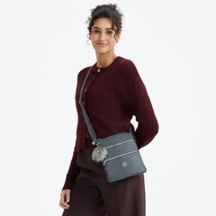 Keiko Metallic Crossbody Mini Bag